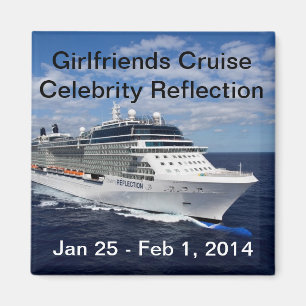 Girlfriends Cruise Magnet