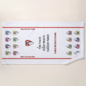 Girlfriends Films Beach Handtuch (Vorderseite)