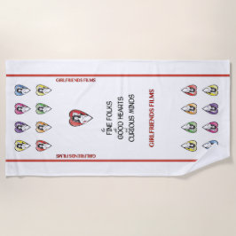 Girlfriends Films Beach Handtuch