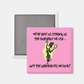 Girlfriends Magnet (Vorderseite/Rückseite)