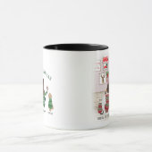 Girlfriends, Sisters Dog Cat Home for Christmas Tasse (Zentrum)