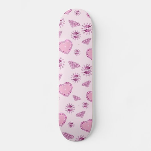 Girlie Bling Skateboard (Vorderseite)