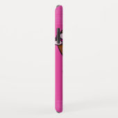 Girlie Bunny Kaninchen Umarmung Grafik pink Case-Mate iPhone Hülle (Hinten/Rechts)