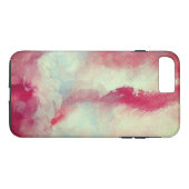 Girlie Einzigartig Rosa Art Apple iPhone 7 Plus, s Case-Mate iPhone Hülle (Rückseite (Horizontal))