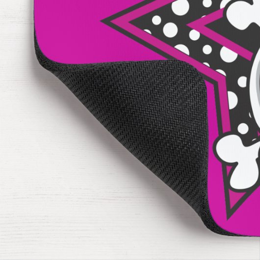 Girlie Emo Skull Mousepad (Ecke)