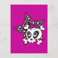 Girlie Emo Skull