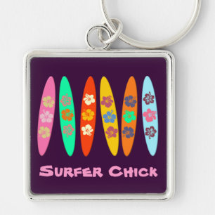 Girlie Flows Surfboards Schlüsselanhänger