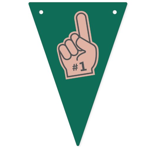 Girlie Football-Banner Wimpelkette (Zweite Fahne)