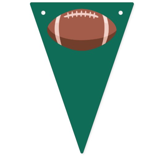 Girlie Football-Banner Wimpelkette (Erste Fahne)