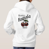Girlie Goth Hübsch POTUS Kamala Harris Hoodie (Rückseite)