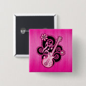 Girlie Guitar Button (Vorne & Hinten)
