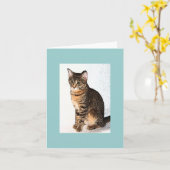 Girlie Karte (Gelbe Blume)