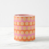 Girlie Pink Orange Yellow Combo Tasse (Zentrum)