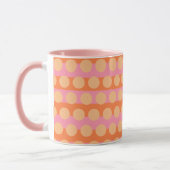 Girlie Pink Orange Yellow Combo Tasse (Links)