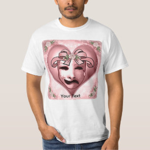 Girlie Schauspielermaske T-Shirt