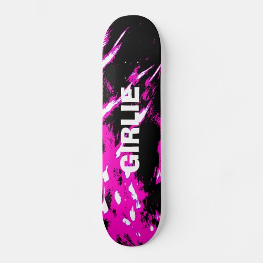 Girlie Skateboard (Vorderseite)