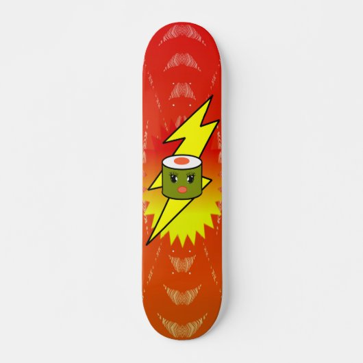 Girlie Super Charged Sushi - Skateboard (Vorne)