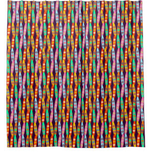Girlie Surfboards Duschvorhang