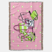 Girlie Things Olivia Westie Throw Blanket Decke (Vorderseite Vertikal)
