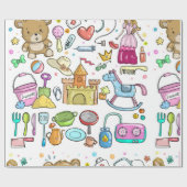 Girlie Things Wrapping Paper Geschenkpapier (Flach)