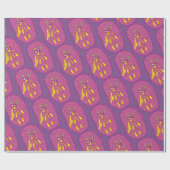 Girlie Wrapping Paper Geschenkpapier (Flach)