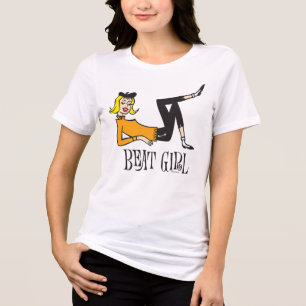 GirlieWear Beatnik "Beat-Mädchen" Tri-Blend Shirt