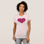 GirlieWear Peace Love Joy Hope Heart T-Shirt (Vorne ganz)
