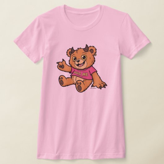 GirlieWear Teddy Bear Hug Me T-Shirt (Ablage )