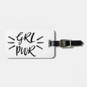 Girlpower, GRLPWR Gepäckanhänger (Vorderseite horizontal)