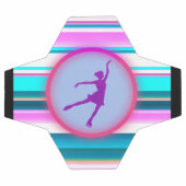 Girls Abbildung Skaten Streifen Fußball (Flach)