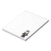 Girls-Abschluss Notizblock (Rotiert)