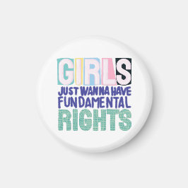 Girls And Fundamental Rights Magnet