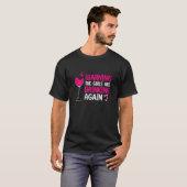 Girls Are Drinking Wine Drinker Sayings Graphic T-Shirt (Vorne ganz)