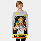 Girls' Art Schürze (Getragen)