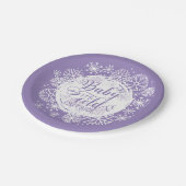 Girls Baby It's Cold Outside 7" Papierplatte Pappteller (Schrägansicht)