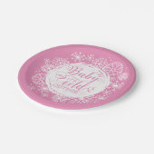 Girls Baby It's Cold Outside 7" Papierplatte Pappteller (Schrägansicht)