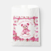 Girl's Baby Shower | Thank you for Coming Geschenktütchen (Vorderseite)