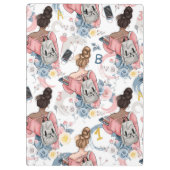 Girls Back-to-School-Zwischenablage Klemmbrett (Rückseite)