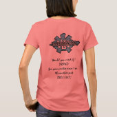 Girls Ball Too T-Shirt (Rückseite)