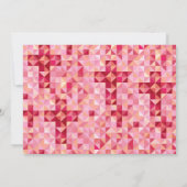 Girls Baptism Baby Dedication First Heilige Kommun Einladung (Rückseite)