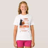 Girls' Basic T - Shirt Halloween PRINT (Vorne ganz)