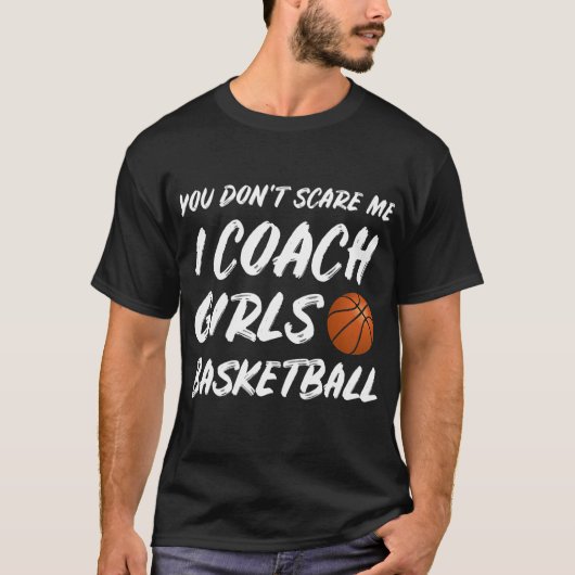 Girls Basketball Ball Ball Funny Pun Geschenk T-Shirt (Vorderseite)