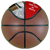 Girls Basketball Ball mit FOTO, Text, Farbe (Rechts)