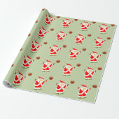Girls Basketball Holiday Geschenk Geschenkpapier (Ungerollt)