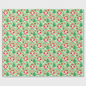 Girls Basketball Holiday Geschenk Geschenkpapier (Flach)