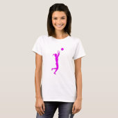 GIRL'S BASKETBALL PLAYER MICRO FIBER PERFORMANCE T-Shirt (Vorne ganz)