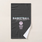 Girls Basketball Player Personalisiert Holographic Handtuch (Handtuch)