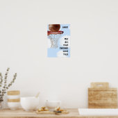 Girls Basketball Poster (Küche)