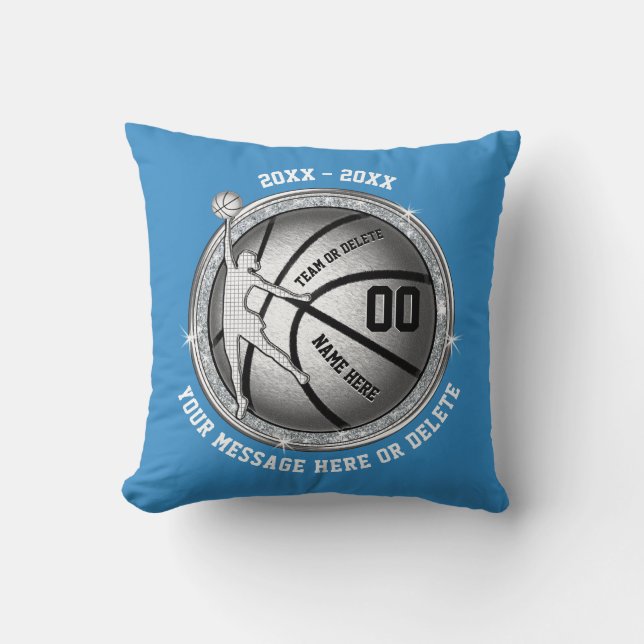 Girls Basketball Senior Night Geschenk Ideen jeder Kissen (Vorderseite)