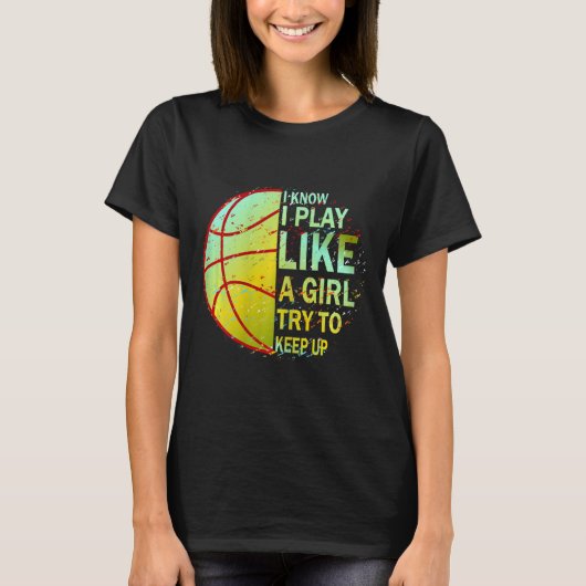 Girls Basketball T-Shirt (Vorderseite)